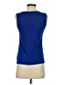 Ann Taylor Blue Sleeveless Top Size S - photo 2