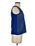 Ann Taylor Blue Sleeveless Top Size S - photo 4
