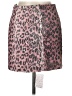 FP One 100% Polyester Animal Print Pink Casual Skirt Size L - photo 2