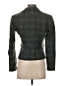 Garnet Hill 100% Acetate Tweed Green Blazer Size 2 - photo 2