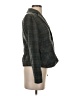 Garnet Hill 100% Acetate Tweed Green Blazer Size 2 - photo 4