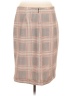 Assorted Brands Plaid Tan Formal Skirt Size 6 - photo 2