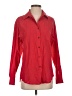 Unbranded 100% Cotton Red Long Sleeve Blouse Size S - photo 1