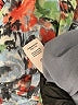 Cinq à Sept 100% Polyester Floral Blue Green Casual Dress Size 0 - photo 8