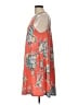 MTS Floral Orange Casual Dress Size L - photo 5