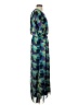 Laundry by Design 100% Polyester Print Blue Casual Dress Size 2 - photo 4