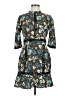 Walter Baker 100% Polyester Print Teal Cocktail Dress Size 6 - photo 1