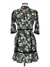 Walter Baker 100% Polyester Print Teal Cocktail Dress Size 6 - photo 2
