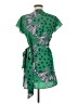 Zara Basic Paisley Green Cocktail Dress Size M - photo 2