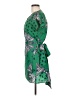 Zara Basic Paisley Green Cocktail Dress Size M - photo 5