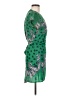 Zara Basic Paisley Green Cocktail Dress Size M - photo 4