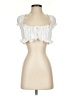 Shein 100% Polyester White Sleeveless Blouse Size 4 - photo 1
