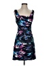 Express Print Black Cocktail Dress Size 4 - photo 1