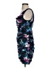 Express Print Black Cocktail Dress Size 4 - photo 5