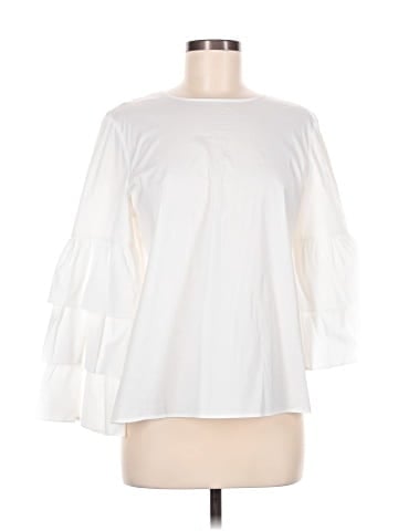 Lafayette 148 New York 3/4 Sleeve Top (view 1)