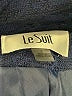 Le Suit 100% Polyester Blue Blazer Size 4 - photo 6