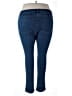 Woman Within Solid Blue Jeans Size 20 - photo 2