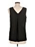 Violet & Claire 100% Polyester Black Sleeveless Blouse Size M - photo 2
