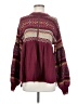 Free People Burgundy Pullover Sweater Size S - photo 1