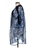 Express 100% Polyester Blue Kimono Size L - photo 5