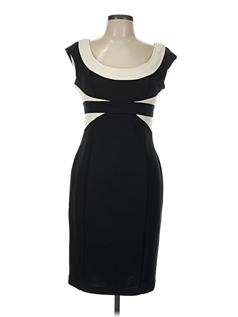 Pre-owned Maggy London Cocktail Dress In Black