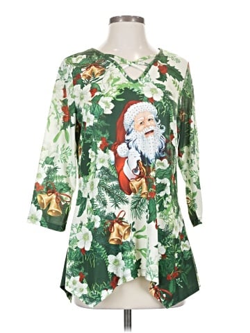 One World 3/4 Sleeve Blouse (view 1)