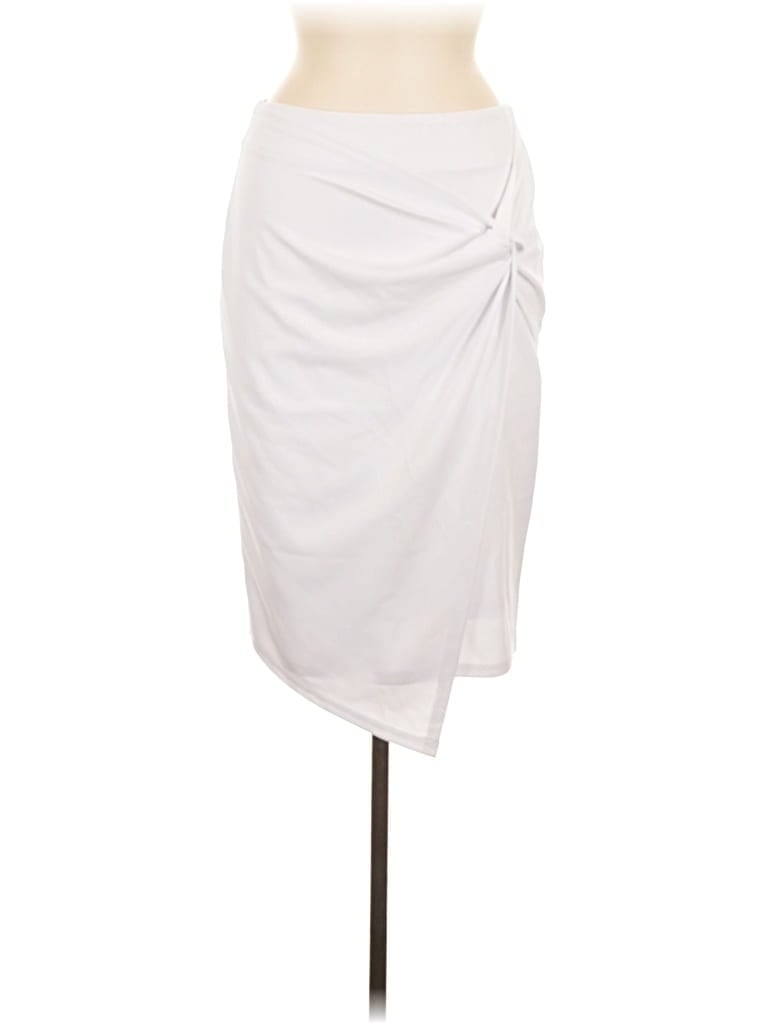 Pre-owned Kate Kasin Casual Skirt In Ivory