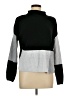 Absolutely Famous 100% Polyester Color Block Black Turtleneck Sweater Size L - photo 1