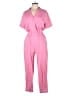 Smash + Tess Solid Pink Jumpsuit Size S - photo 1