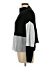 Absolutely Famous 100% Polyester Color Block Black Turtleneck Sweater Size L - photo 5