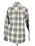 Weatherproof Plaid Gray Long Sleeve Button-Down Shirt Size S - photo 2