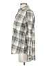 Weatherproof Plaid Gray Long Sleeve Button-Down Shirt Size S - photo 5