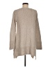 Eight Eight Eight 100% Cotton Chevron-herringbone Tan Pullover Sweater Size M - photo 2
