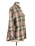 Old Navy 100% Cotton Plaid Brown Long Sleeve Button-Down Shirt Size L - photo 4