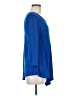 NY Collection Blue 3/4 Sleeve Top Size M - photo 4