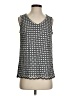 Roz & Ali Black Sleeveless Blouse Size S - photo 1