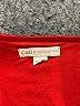 Cato 100% Polyester Red 3/4 Sleeve Blouse Size 18 - photo 7