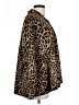 Apt. 9 Animal Print Brown Long Sleeve Blouse Size L - photo 4