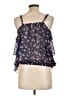 Torrid 100% Polyester Blue Sleeveless Blouse Size Lg Plus (0) - photo 2