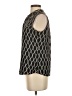Banana Republic 100% Polyester Black Sleeveless Blouse Size XS - photo 5