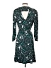 CAbi Print Teal Cocktail Dress Size S - photo 2