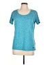 Nike 100% Polyester Teal Active T-Shirt Size L - photo 1