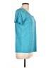 Nike 100% Polyester Teal Active T-Shirt Size L - photo 4