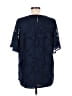 Unbranded Blue Short Sleeve Blouse Size M - photo 2