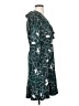 CAbi Print Teal Cocktail Dress Size S - photo 4