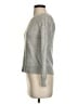 Ann Taylor LOFT Metallic Gray Pullover Sweater Size S - photo 5