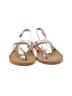 Stuart Weitzman Silver Gold Sandals Size 6 1/2 - photo 2