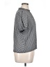 Amazon Essentials 100% Viscose Checkered-gingham Black Short Sleeve Blouse Size XL - photo 4