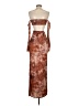 EGO Tie-dye Brown Cocktail Dress Size 2 - photo 2
