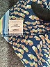 Glam 100% Polyester Paisley Blue Cocktail Dress Size S - photo 8
